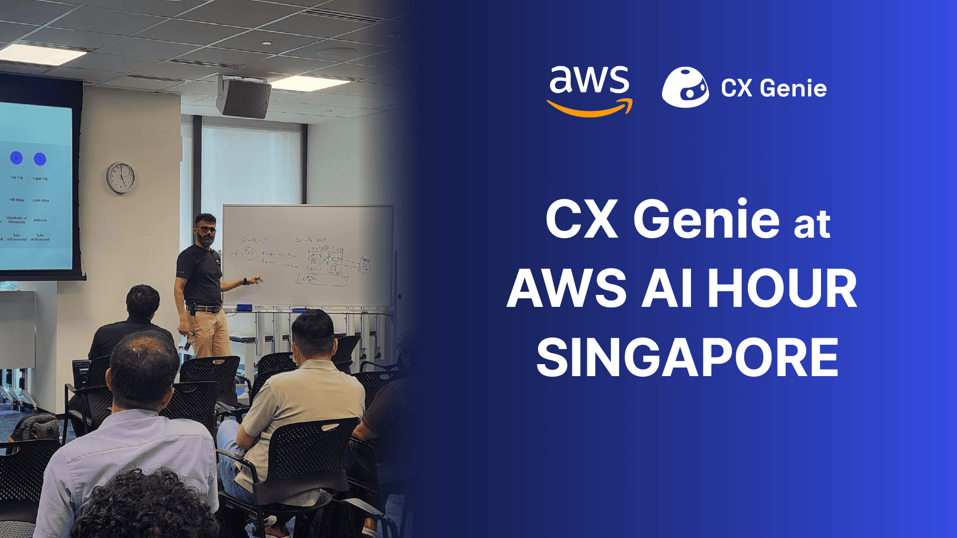 CX Genie at AWS AI Hours Singapore