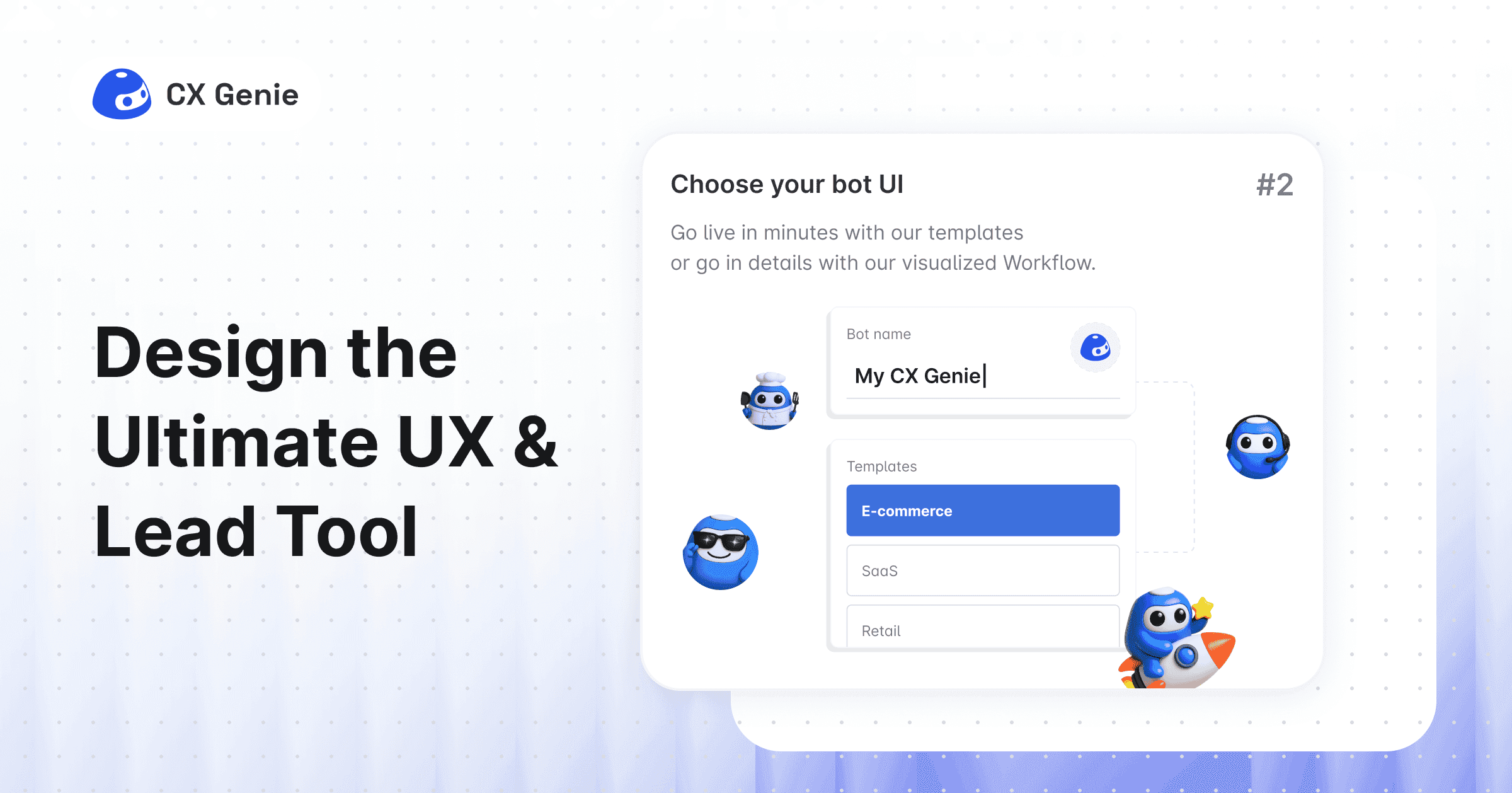 Customizable Chatbot: Design the Ultimate UX & Lead Tool