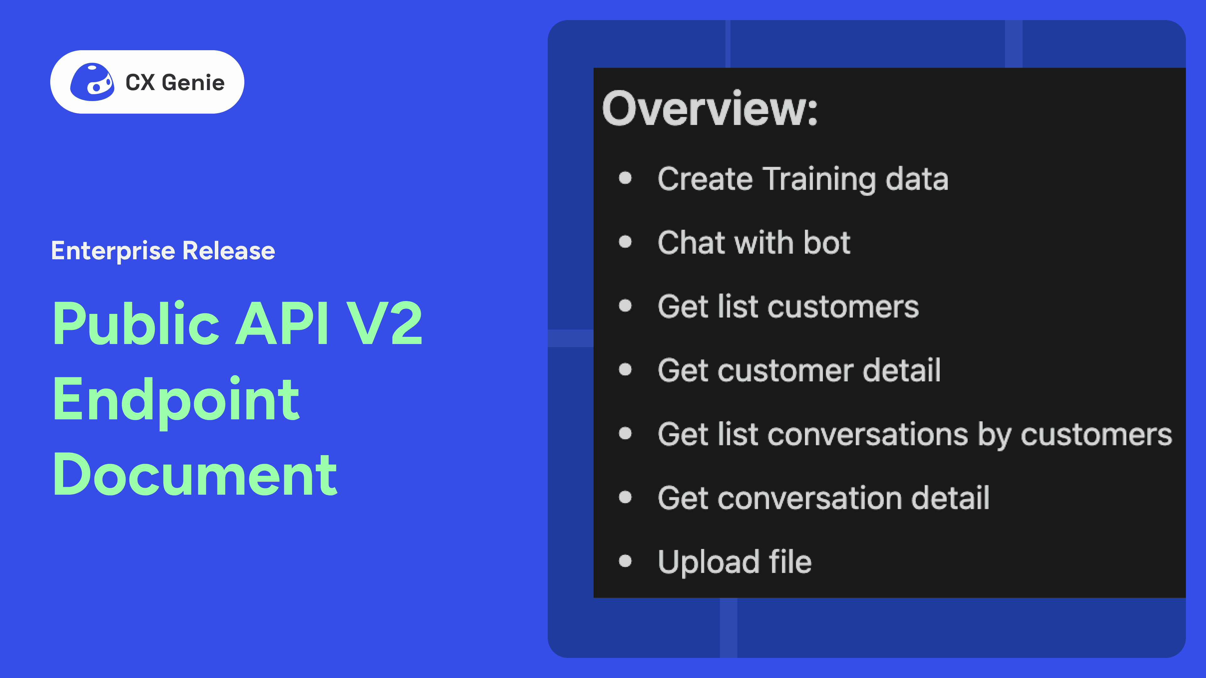 Public API V2 Endpoint Document