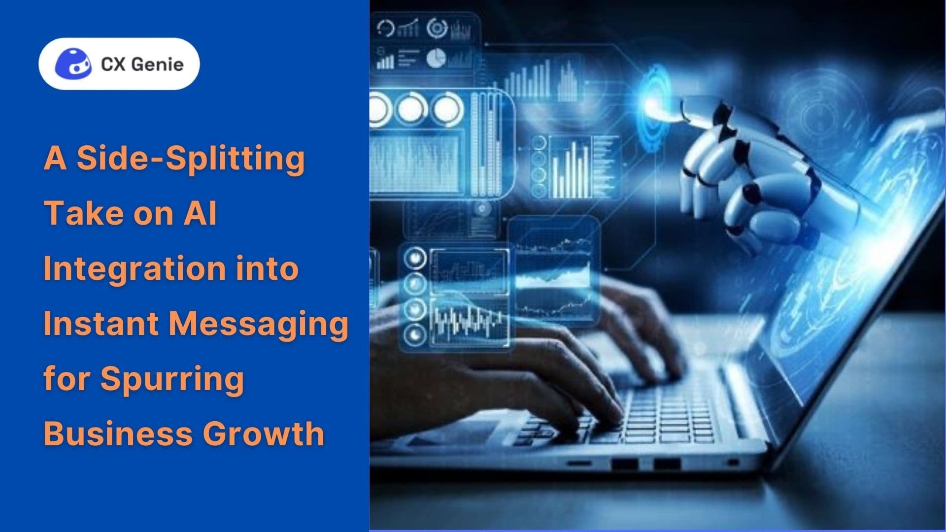 A Side-Splitting Take on AI Integration into Instant Messaging for Spurring Business Growth